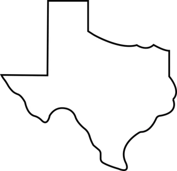 Texas state outline